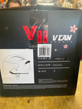 vcan v8805 Scooter Helmet 1/2 Open face Gloss black Small