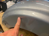 Rear Fender Silver Harley FLHX Road Street Glide FLTR 2009^ Bagger Nice