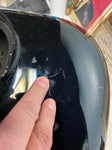 2008 Harley Street Road Glide Gas Tank Black Emblems OEM Bagger 6 gal FLHX Nice!