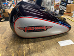 Harley Roadster Gas tank Burgandy silver 1983-85 XLS OEM Ironhead Sportster 4.2