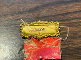 Vtg antique 1908 Venango County PA Masonic Outing First Lady Ribbon