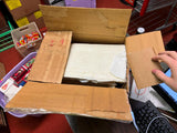 Vtg antique Original Mars Milky Way 12 boxes transportation Box Cardboard only