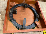 WW2 Azimuth Circle US Navy Standard Compass Lionel Trains Box Military VTG Ship