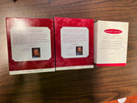 Vtg Lot of 3 Hallmark Keepsake Ornaments Holiday Barbie Collector's series