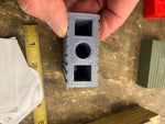 Vtg NOS Grey Panhead Knucklehead Harley Logo Chopper Flathead Kick Pedal Plastic