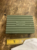 Vtg NOS Green Panhead Knucklehead Harley Logo Chopper Flathead Kick Pedal Plasti