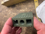 Vtg NOS Green Panhead Knucklehead Harley Logo Chopper Flathead Kick Pedal Plasti