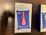 Vtg Lot of 3 Hallmark Keepsake Ornaments Barbie Fashion Collector's Series