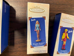 Vtg Lot of 3 Hallmark Keepsake Ornaments Barbie Fashion Collector's Series