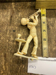 5"Jazz Band Colllectibl Trumpet Player Statue Figurine Night Club Vtg Decor Art