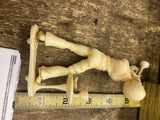 5"Jazz Band Colllectibl Trumpet Player Statue Figurine Night Club Vtg Decor Art