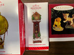 VTG Lot of 4 Hallmark Keepsake Ornament Club Christmas Ornaments Disney Lion