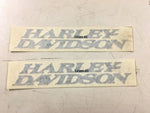 Harley Gas Tank Pair Decals stickers emblems 14385-93 Dyna Low Rider