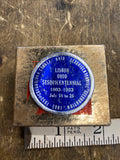 1803-1953 Columbiana County Sesquentennial Oh Vtg Token Sticker Fair Celebration