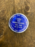 1803-1953 Columbiana County Sesquentennial Oh Vtg Token Sticker Fair Celebration