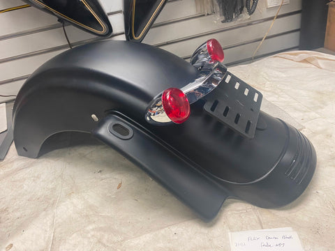 Rear Fender Assy Harley FLHX FLTR Road Street Glide Denim Black Fascia Turn sign