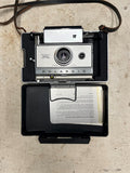 vtg Polaroid model 350 land camera with cover case untested