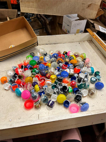 vtg lot of 50+ NFL Football mini helmets various teams and colors