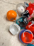 vtg lot of 50+ NFL Football mini helmets various teams and colors