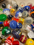vtg lot of 50+ NFL Football mini helmets various teams and colors
