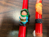 VTG Lot of 3 Avon Holiday Taper Christmas Decoration Candles