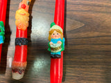 VTG Lot of 3 Avon Holiday Taper Christmas Decoration Candles