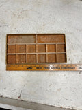 vtg 1970s gold velvet hard cardboard jewelry box bottom only replacement piece