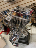 New Ultima Engine Motor 113 Harley Softail Evo 1984-1999 Natural black chrome