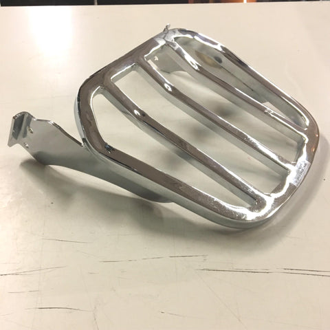 Chrome Luggage Rack Harley Heritage Softail Fatboy 4 Channel OEM