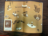VTG 1944 This Is My Country Leather Book w/Vintage Maps Rand McNally Mission
