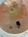 vtg 25" Three Wiseman King Wiseman orange nativity blow mold Xmas decoration