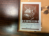 VTG 1944 This Is My Country Leather Book w/Vintage Maps Rand McNally Mission