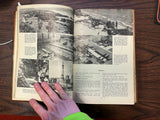 VTG 1944 This Is My Country Leather Book w/Vintage Maps Rand McNally Mission