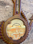 Vtg Kennywood Park Thermometer Post Card 1920's the Rockets ride Souvineer Pgh!