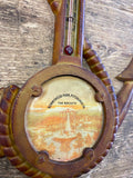 Vtg Kennywood Park Thermometer Post Card 1920's the Rockets ride Souvineer Pgh!