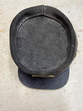 vtg Civil War Reenactment Replica Union blue military hat cap musket pin
