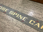VTG antique Johnstown Pullman Standard 105" Train Car Sticker "Spine Car"