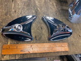 Custom Mirrors Fairing Mount Harley FLHX Street Glide Metal Chrome Ness Bagger