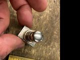 Pushbutton Single Pole Switch SPST Circuit ON-Off Action Metal Actuator 15amp 12