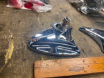 Custom Mirrors Fairing Mount Harley FLHX Street Glide Metal Chrome Ness Bagger