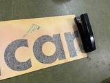 VTG antique Johnstown Pullman Standard 28" Train Car Sticker "Railcar"