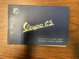 VTG Rare Piaggio Vespa G.S. Catalog of Spare Parts Complete For VS1-VS5 Books
