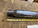 Vtg Slip on Muffler Harley FLH Generator Shovelhead FLH Panhead 1960's FX OEM!