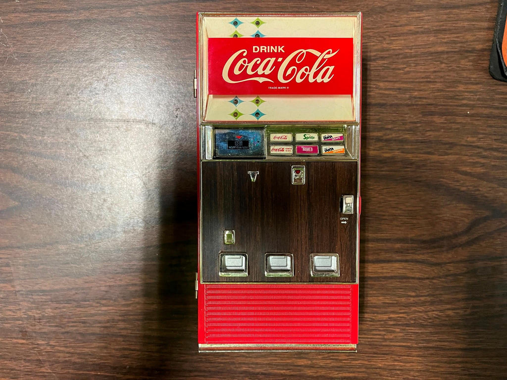 Coke Mini Vending Machine Bank