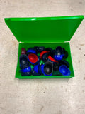 vtg Lot of 30+ Laich mini MLB Baseball helmets gumball machine various teams