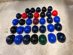 vtg Lot of 30+ Laich mini MLB Baseball helmets gumball machine various teams