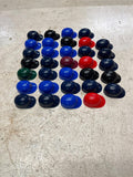 vtg Lot of 30+ Laich mini MLB Baseball helmets gumball machine various teams