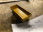 Matchbox Superfast No 2 Mercedes Benz Trailer Gold VGC Rare color Minty!