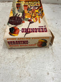 vtg 1967 Geronimo Toy Marx Indian Action Figure Fort Apache Fighters Orig Box!