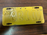 VTG original 1976 New Jersey Motorcycle License Plate ND198